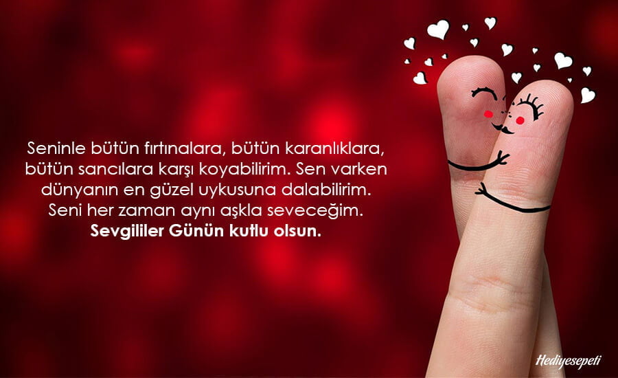 sevgililer günü mesajları