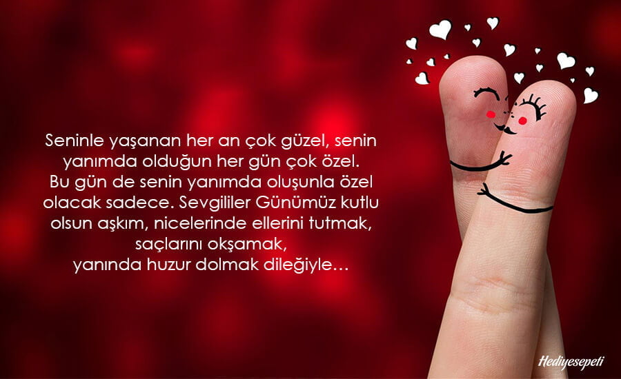 sevgililer günü mesajları