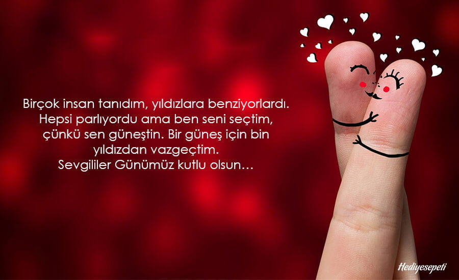 sevgililer günü mesajları