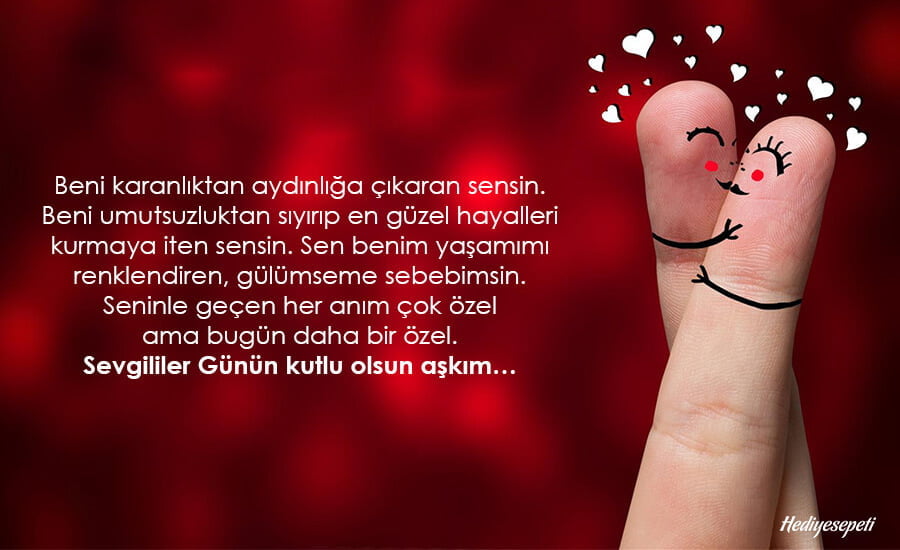 sevgililer günü sözleri