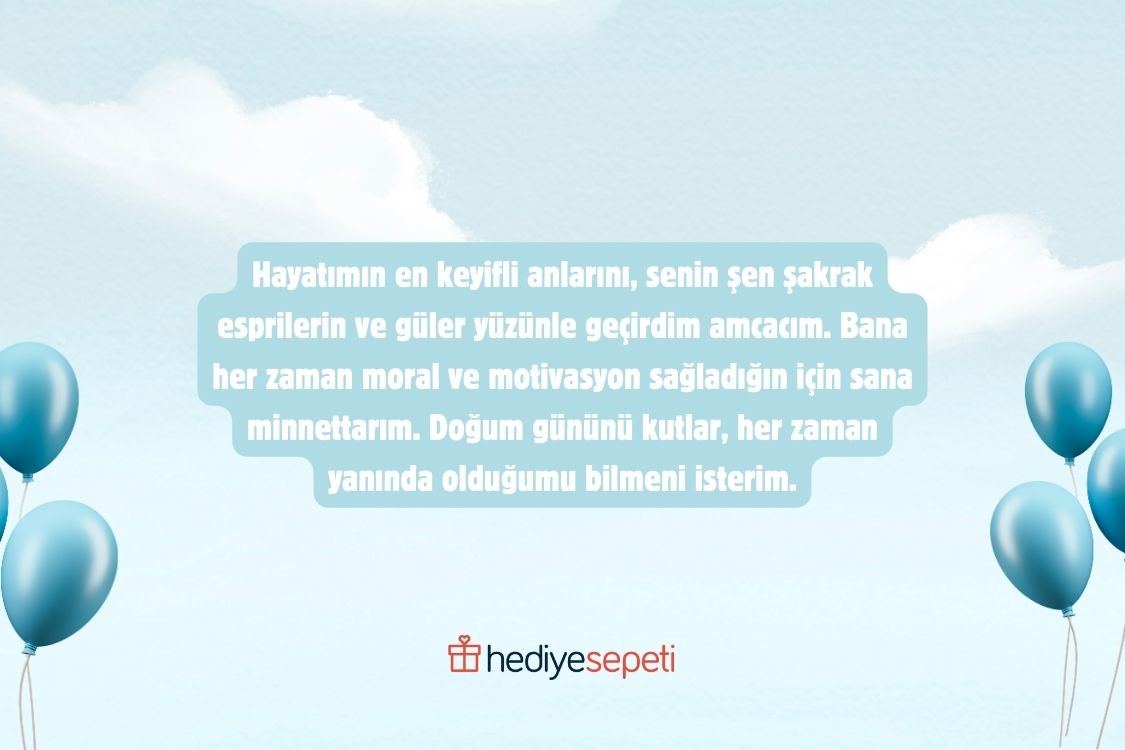 amcaya duygusal doğum günü mesajları