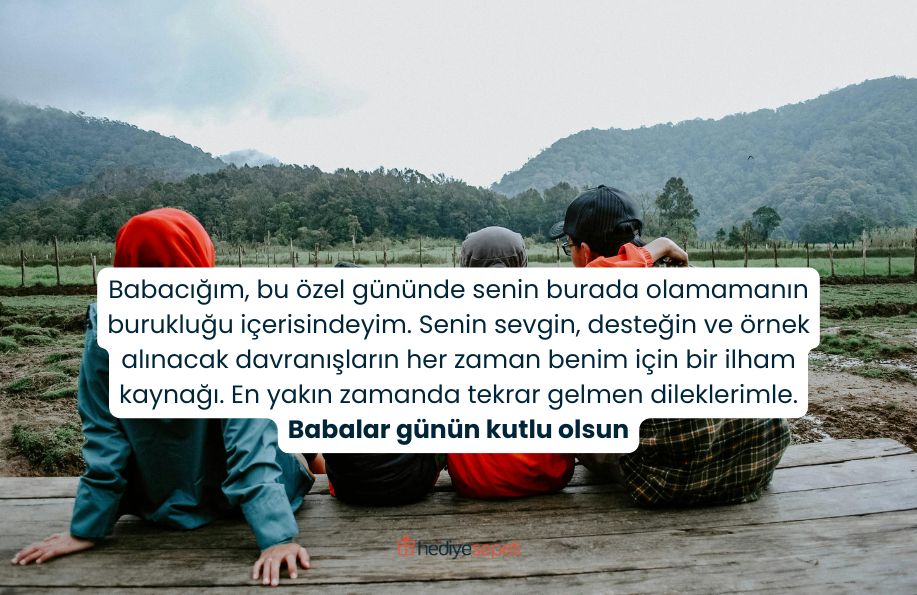 duygusal babalar günü mesajı